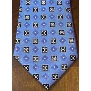 Enro Blue Purple 100% Silk Men’s Neck Tie Made In China